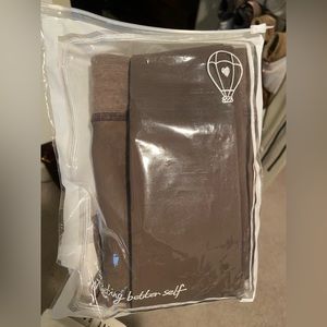 BRAND NEW Cozy Crew Cozy Cloudy Tights original in Brown. Never worn.